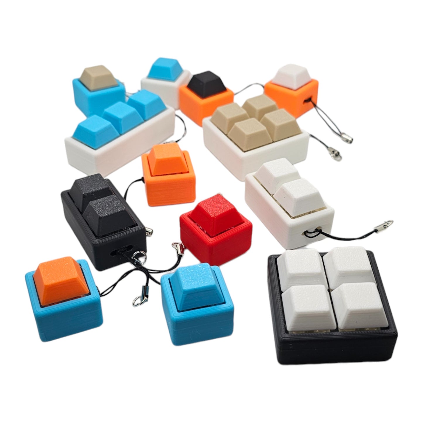 Single key Mechanical keyboard fidget clicker