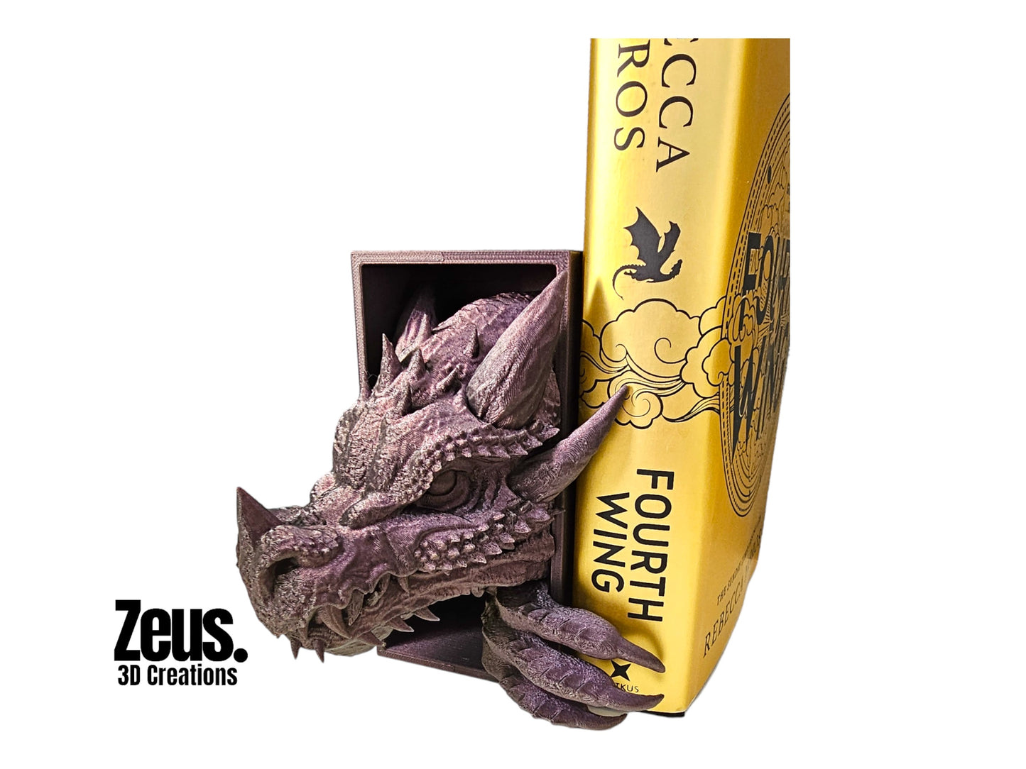 Dragon Book Nook - fourth wing / iron flame inspired