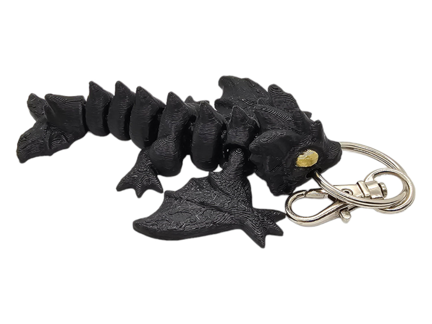 Wyvern keyring | Tiny dragon keyring | Bag charm