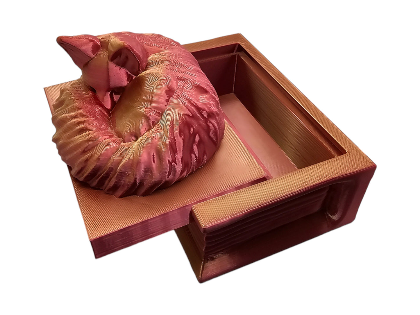 Fox book shaped storage box