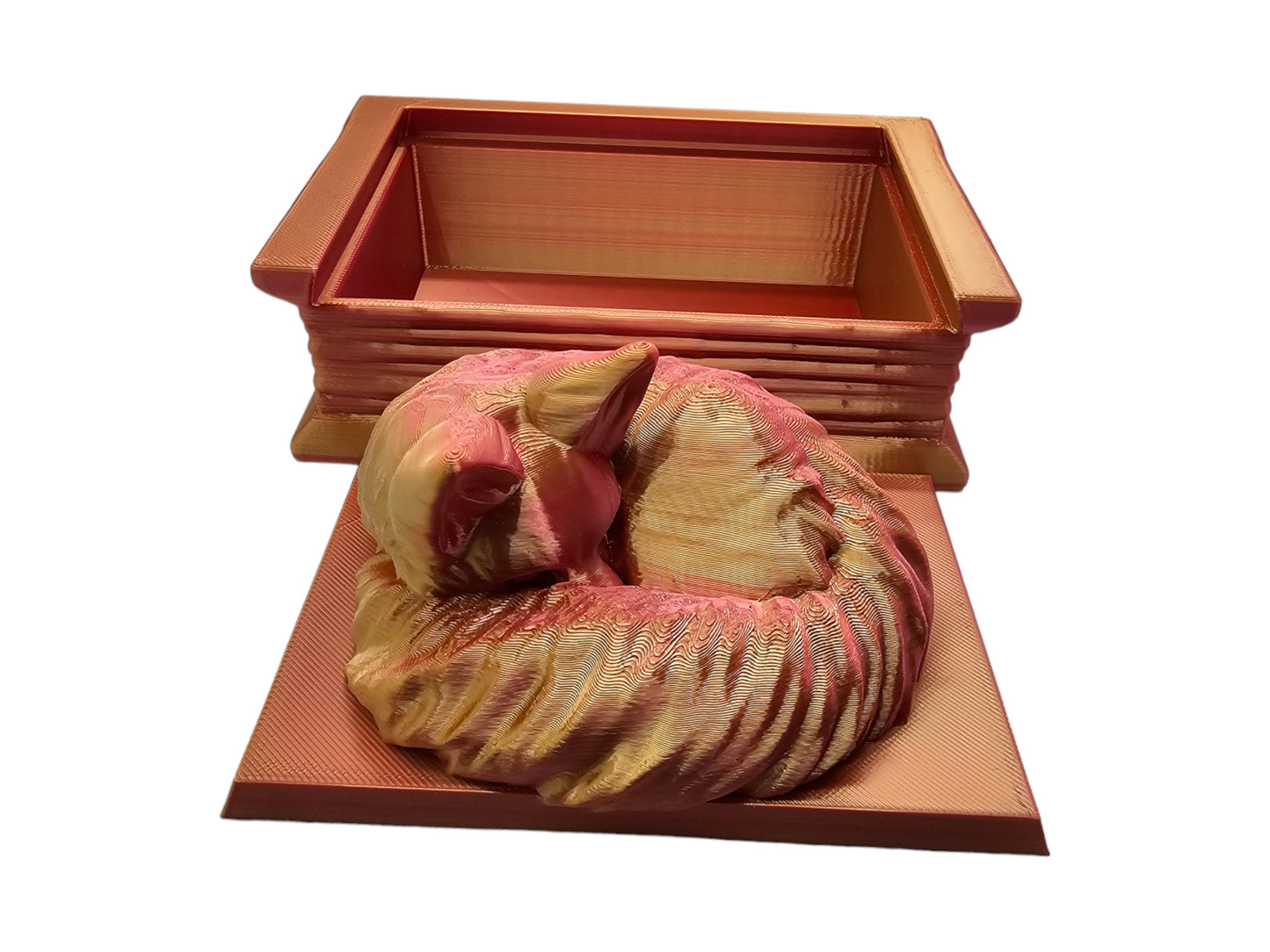 Fox book shaped storage box