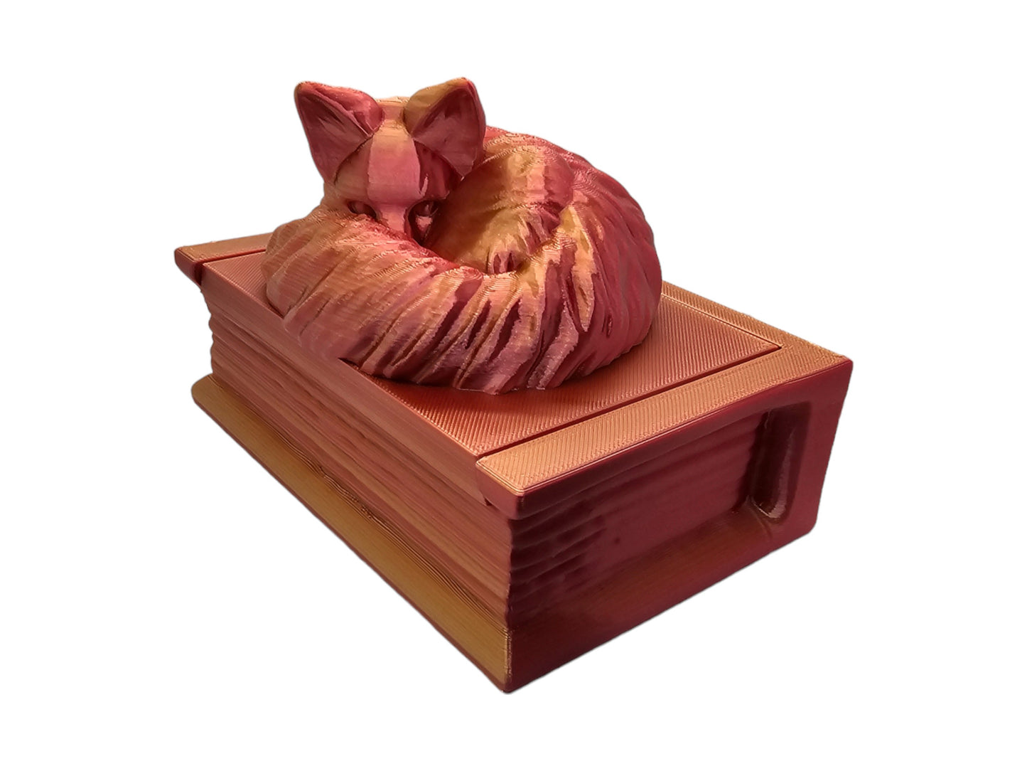 Fox book shaped storage box