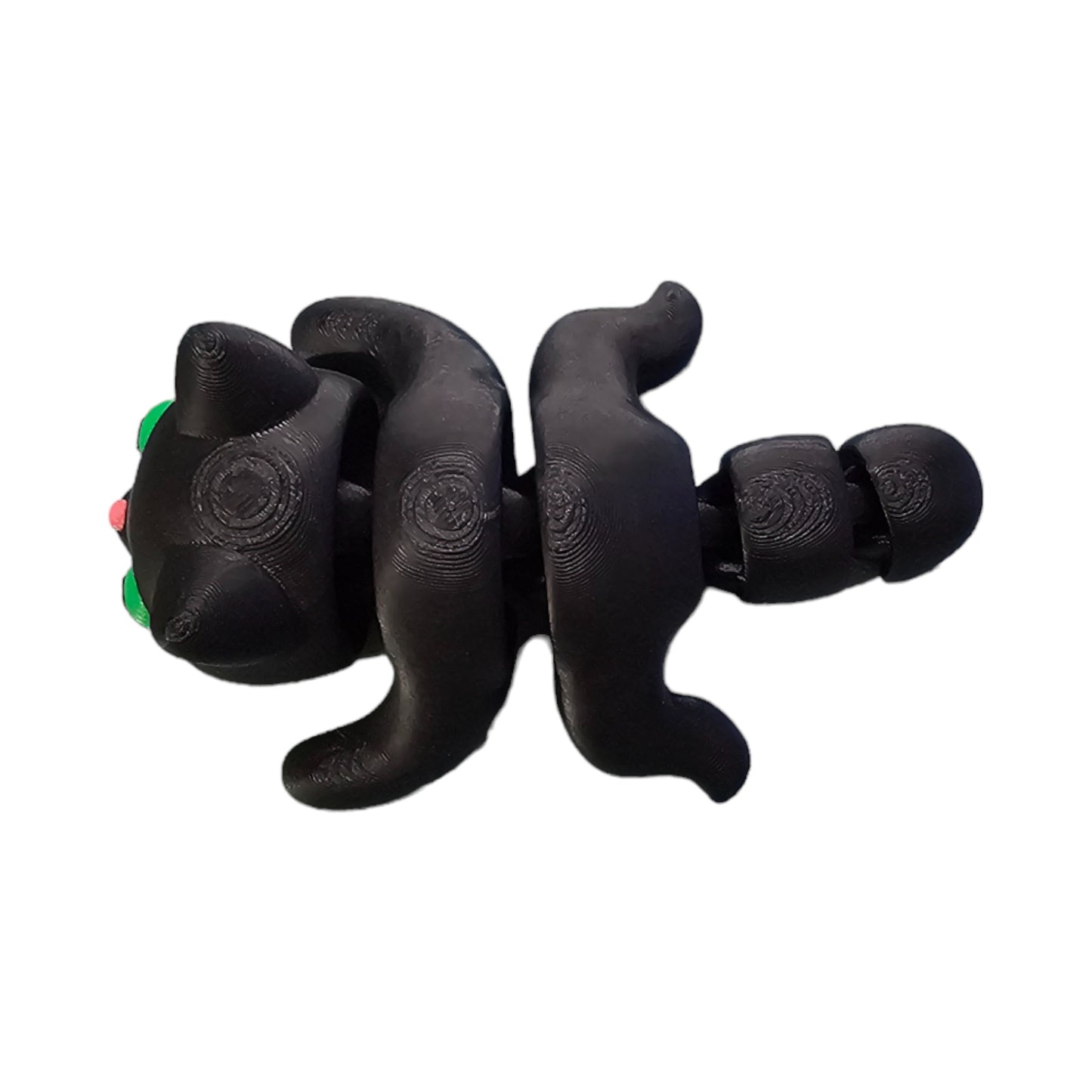 XL Mini Black Cat, fidget, desk buddy, black cat. cute decor