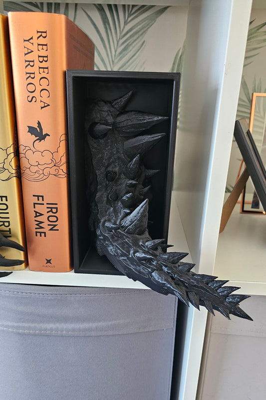 Dragon tail Book Nook | Book Lovers | Book holder | fourth wing, iron flame inspired | book lover gift | reading nook décor