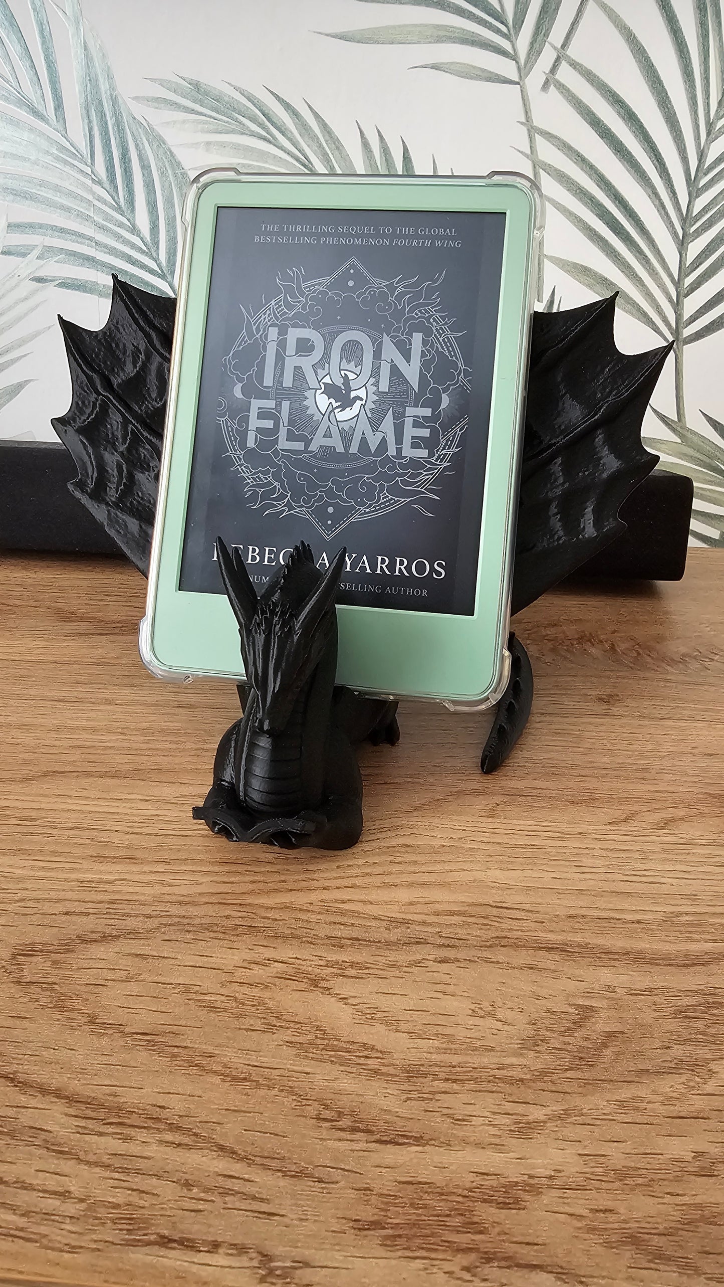 Dragon kindle stand, Kindle holder, book accessory, kindle accessory, 3D printed.