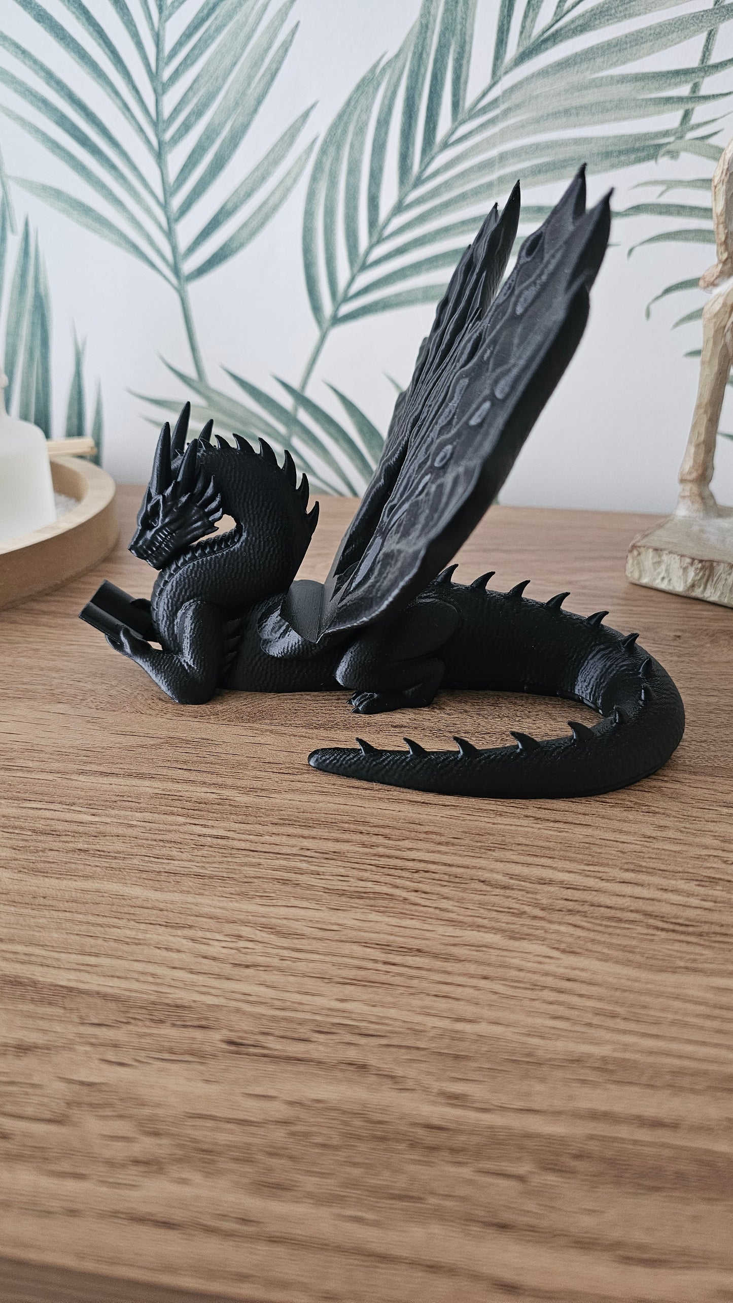 Dragon kindle stand, Kindle holder, book accessory, kindle accessory, 3D printed.