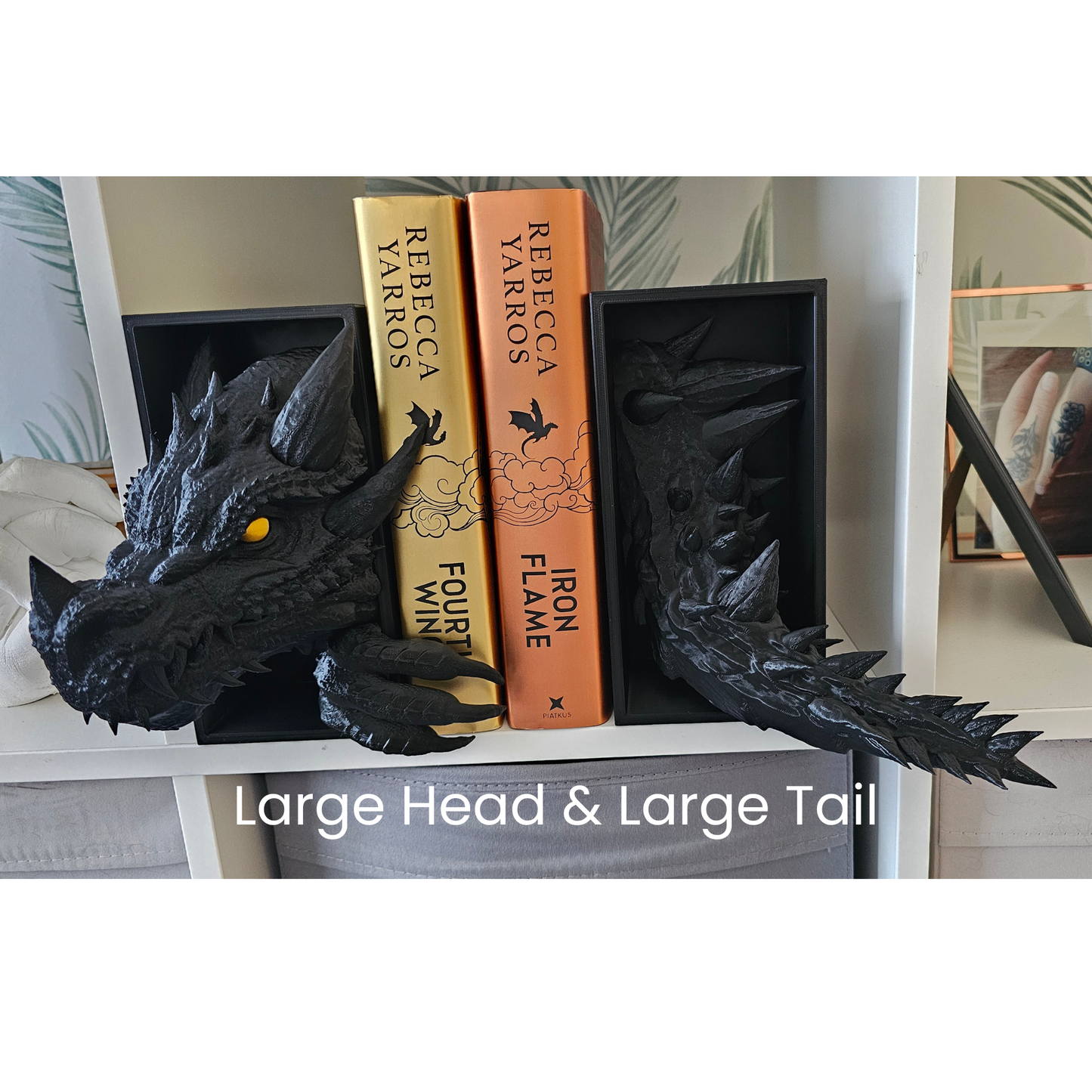 Dragon Book Nook - fourth wing / iron flame inspired