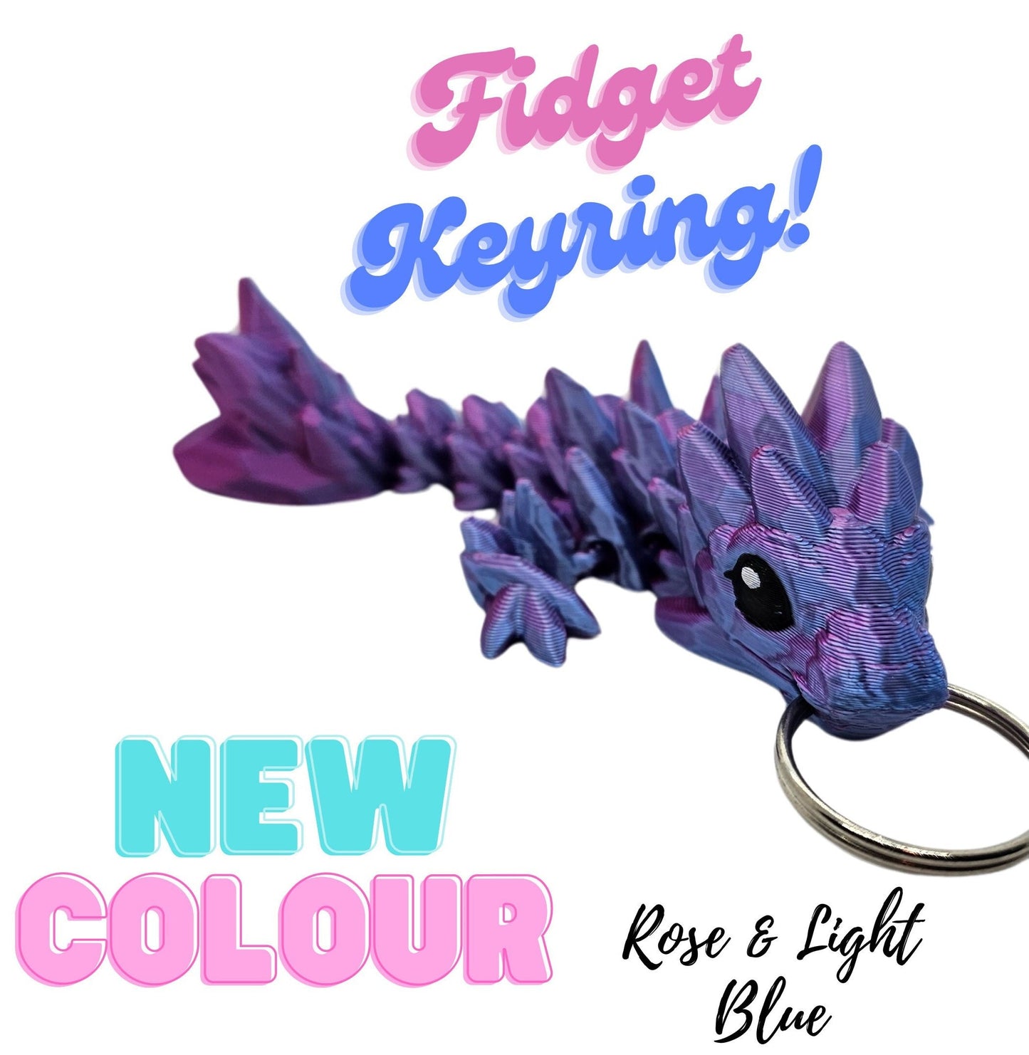 Gem dragon keyring