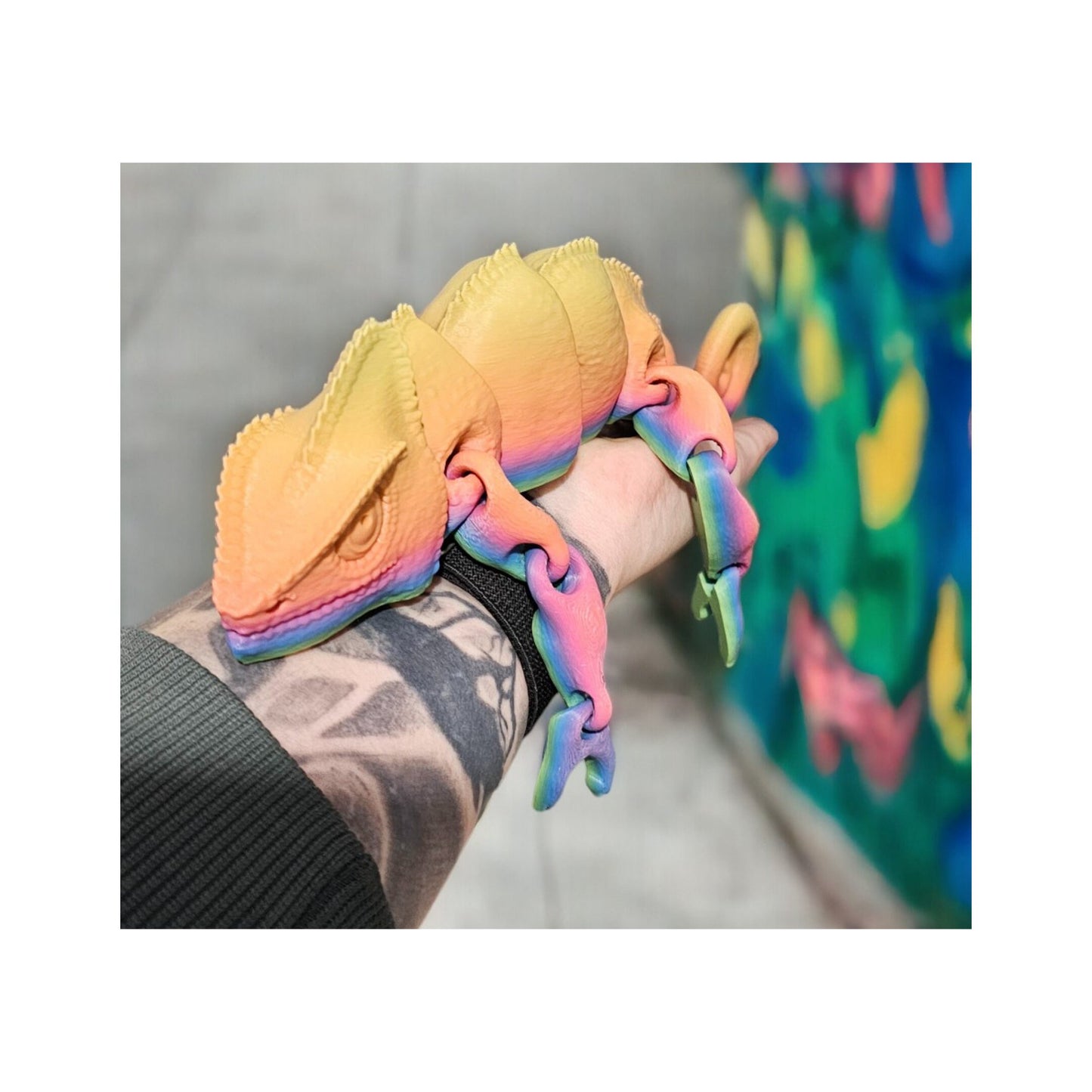 3D printed chameleon